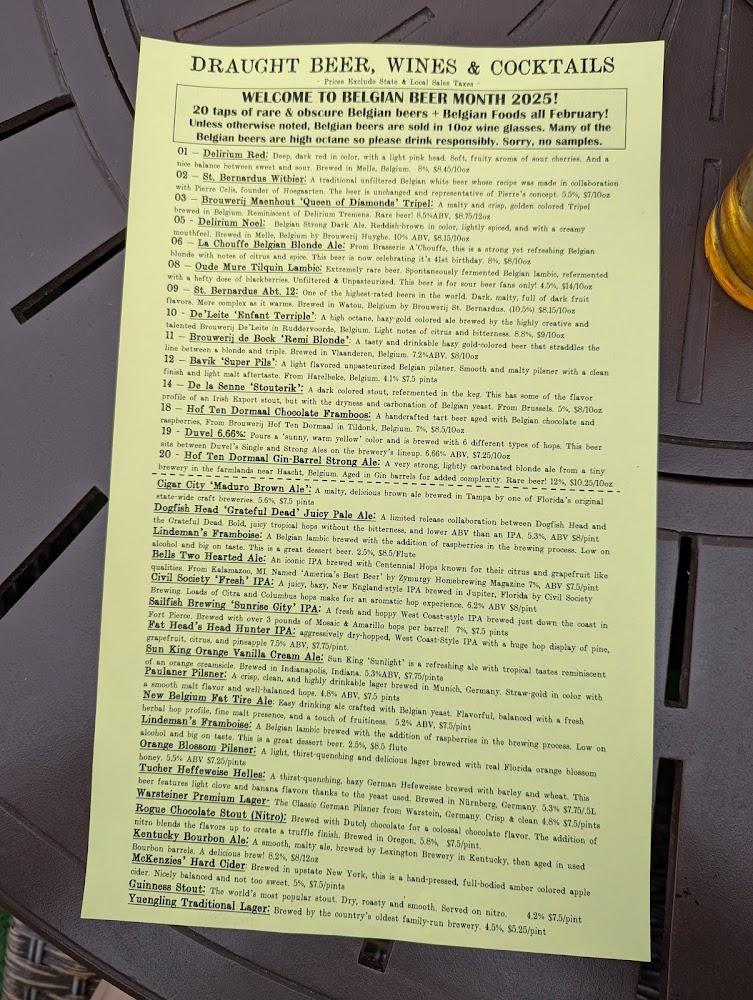 Coasters Pub & Biergarten. Menu image 1